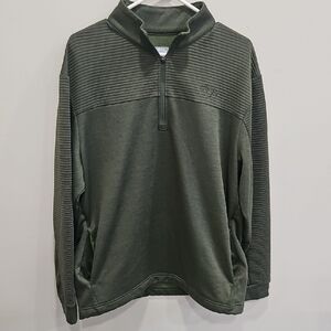 Callaway Men's Olive Zip-Up Sweater
